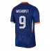 Maillot de foot Pays-Bas Wout Weghorst #9 Extérieur vêtements Europe 2024 Manches Courtes